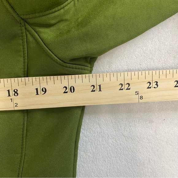 Outer Boundary Medium Green Outerwear Full Zip Fleece Athletic Jacket Womens - Picture 8 of 10